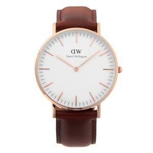 0507DW ダニエルウェリントン レディース Daniel Wellington クラシック 36mm 本革レザーベルト ローズゴールド クラシック セントモーズ