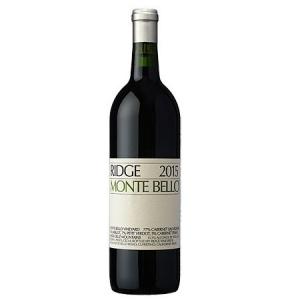 【正規品】 リッジ モンテ ベロ 2015 ≪ 赤ワイン カリフォルニアワイン 高級 ≫｜wassys