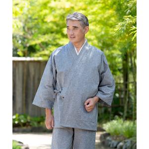 1090 作務衣 メンズ 日本製 手紡ぎ風遠州...の詳細画像4