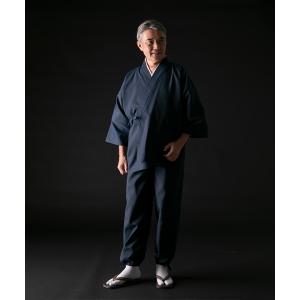8006 桐生織 正絹作務衣(総裏) 和粋庵 日本製の詳細画像2