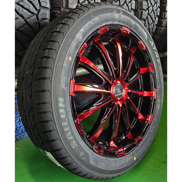 ハイエース200系 タイヤホイール新品4本セット 18インチ 当社特選輸入タイヤ 225/50R18...