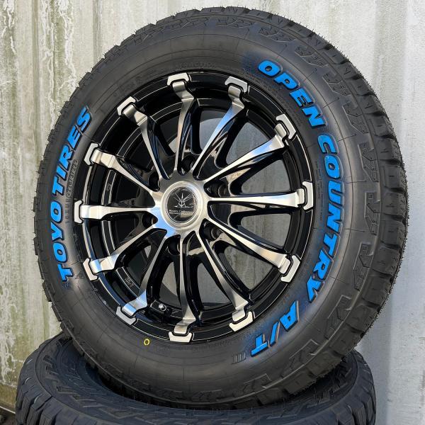 車検対応 200系ハイエース レジアスエース タイヤホイールセット 16インチ トーヨー オープンカ...