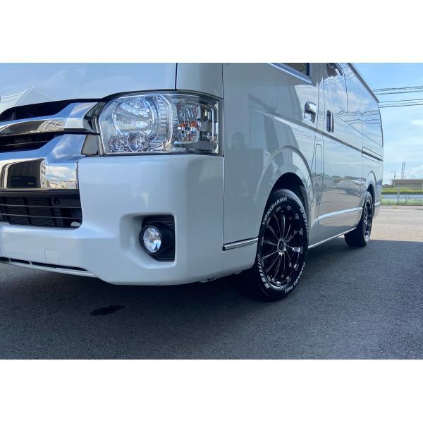 LT規格 新品 ハイエース200系 タイヤホイールセット ヨコハマ パラダ ホワイトレター 215/...