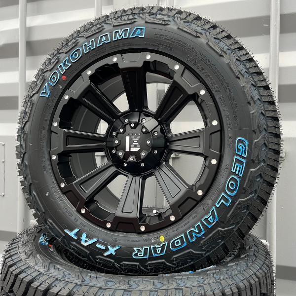 リフトアップ車 デリカD5 17インチ タイヤホイールセット 4本セット 1台分 YOKOHAMA ...