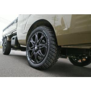 軽トラ 軽バン ハイゼットジャンボ タイヤホイール 15インチ MUD-X マッドスター Radia...