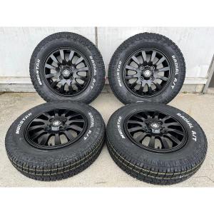 ダイハツ ハイゼットバン ハイゼットカーゴ ハイゼットトラック 145/80R12 80/78N LT 12インチ タイヤホイールセット MUDSTAR Radial AT ホワイトレター MUD-XII