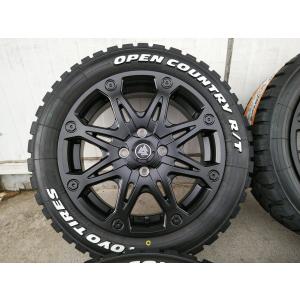 軽トラック ハイゼットジャンボ  ノーマル車高 タイヤホイール 新品4本セット TOYO オープンカントリーRT 165/60R15 15インチ MUD-X｜wat2