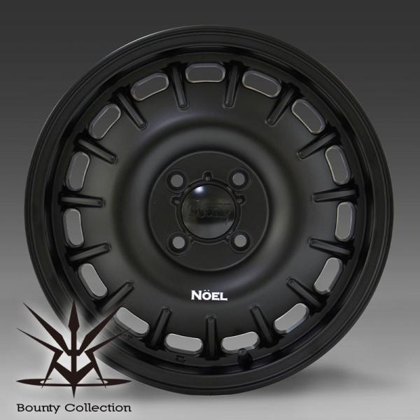 Bounty Collection 新品 アルミホイール Noel ノエル マットブラック 14イン...