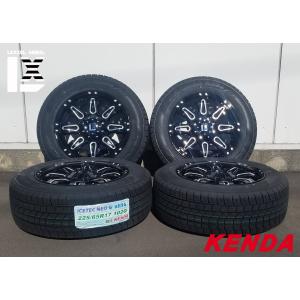 スタッドレス デリカD5 エクストレイル エクリプスクロス CHR CX5 ジューク KENDA KR36 225/65R17 新品タイヤホイールセット 17インチ １台分｜wat