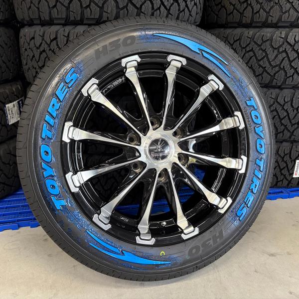 【新品4本セット】ハイエース 200系 車検対応 タイヤホイール TOYO H30 215/60R1...