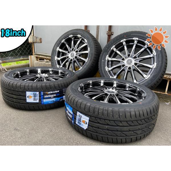 夏タイヤセット 4本 ハイエース 200系 レジアスエース 18インチ タイヤホイールセット Bou...