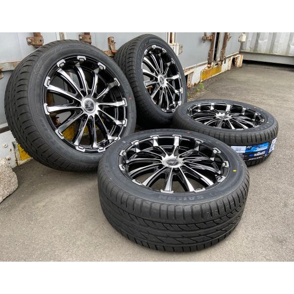 HIACE ハイエース 200系 タイヤホイール 18インチ BD12 特選タイヤ 225/50R1...