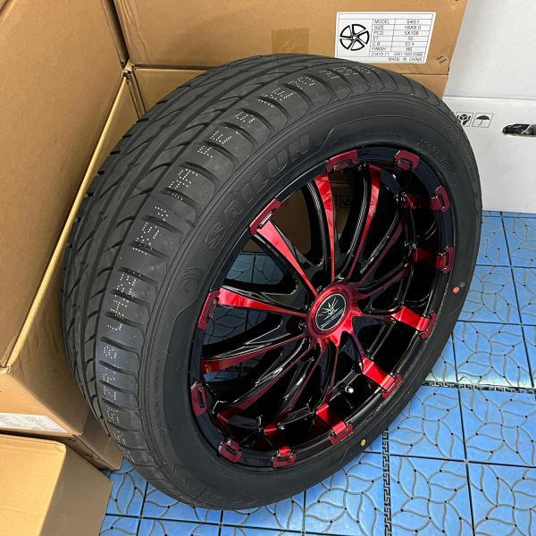 新品 売れ筋おすすめセット！200系ハイエース タイヤホイール新品4本セット 18インチ 当社特選輸...