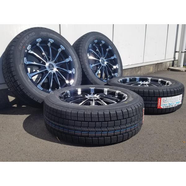 安心の車検対応品 スタッドレス 200系 ハイエース BD12 ナンカン SNC-1 215/60R...