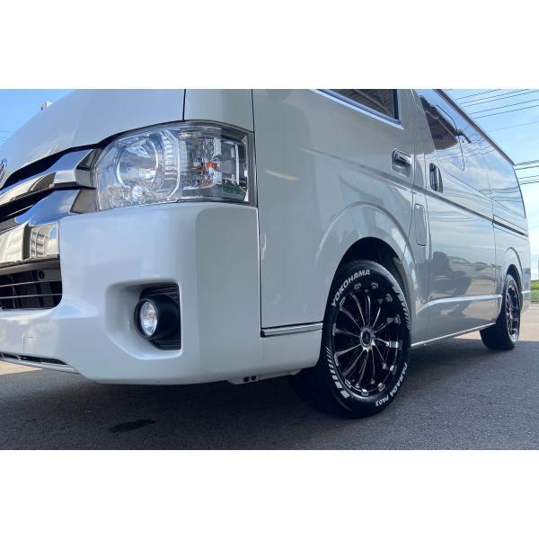 【車種】ハイエース200系｜17インチ タイヤホイール ヨコハマ パラダ 215/60R17 ホワイ...