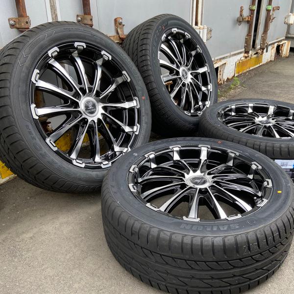 HIACE ハイエース 200系 タイヤホイール 18インチ BD12 特選タイヤ 225/50R1...