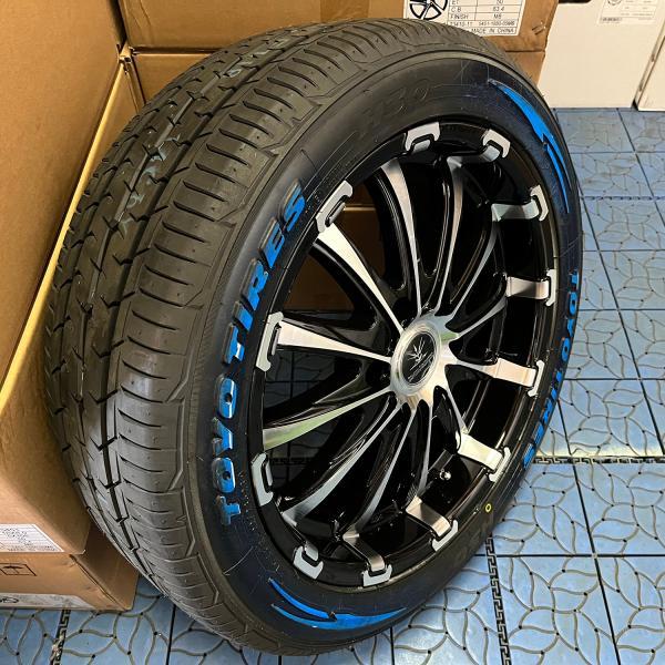車検対応 18インチ 200系ハイエース TOYO H30 225/50R18 ホワイトレター 新品...