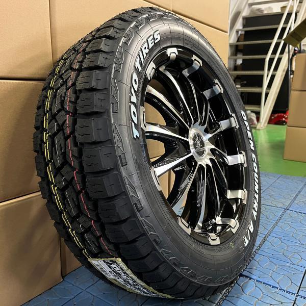 ハイエース 車検対応ホイール 17インチ タイヤセット 新品4本 BD12 TOYO オープンカント...