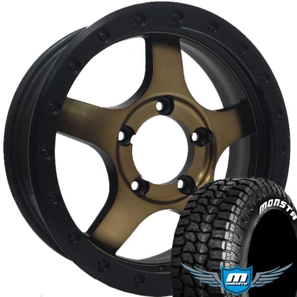 ジムニー JB23 JB64 16インチ Bounty Collection BDX05 モンスタ ...