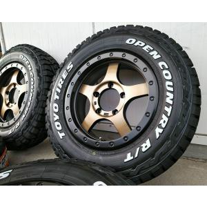 ジムニー JB23 JB64 タイヤホイール 16インチ BDX05 オープンカントリー 185/85R16｜wat