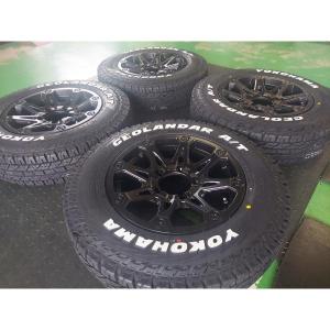 ジムニー用⭐️185/85R16⭐️ヨコハマ⭐️AT4⭐️ホワイトレター⭐️新品セット ジムニー ヨコハマ ジオランダー AT4 185/85R16 ホワイトレター 16