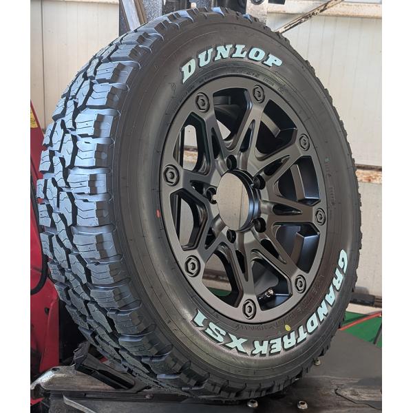 JB64 ジムニー スタッドレス 16インチ ダンロップ グラントレック XS1 215/70R16...