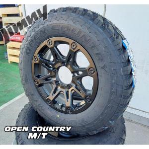 OPEN COUNTRY 5本セット 背面用付き ジムニー JB64 JB23 TOYO トーヨー