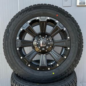 ✨新作✨16インチ⭐️ハイエース⭐️ヨコハマAT4⭐️車検対応⭐️マットブラック⭐️新品 16インチ⭐️ハイエース用⭐️ヨコハマAT4✨新作⭐️車検対応