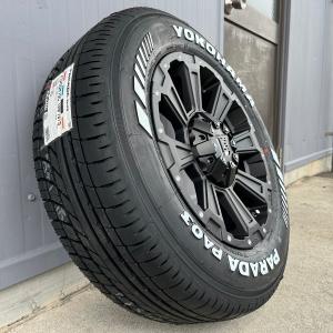 ハイエース 【4本組】ホワイトレタータイヤホイールセット YOKOHAMA