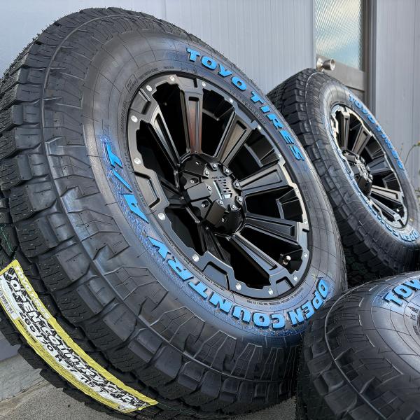 【新品】ランクル250 17インチ タイヤホイール 4本セット TOYO オープンカントリー AT3...
