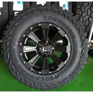 ハイラックス サーフ FJクルーザー H3 プラド  17インチ LEXXEL レクセル DeathRock デスロック ヨコハマ ジオランダー MT G003 265/70R17 275/70R17 285/70R17｜Wheel-And-Tyre-SHOP WAT