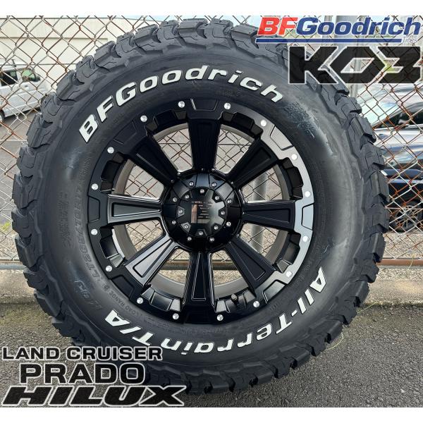 ハマーH3 FJ タホ サバーバン ユーコンデナリ タイヤホイール 17インチ BF Goodric...
