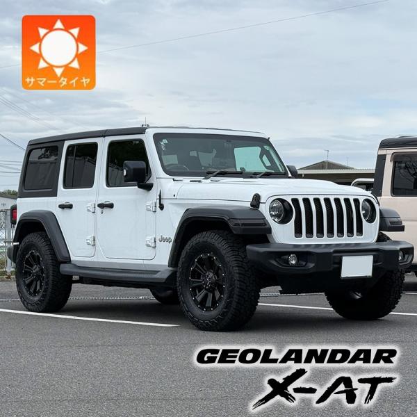 【車種】ラングラー JK JL | 新品 背面用 5本 ヨコハマ ジオランダー X-AT G016 ...