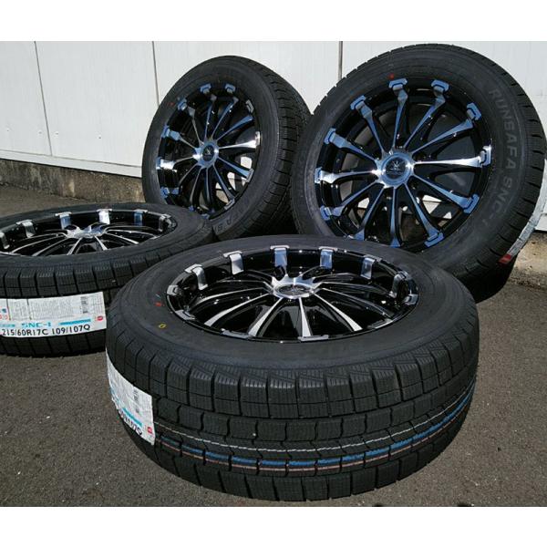ハイエース 200系 スタッドレス タイヤ 215/60R17 109/107 車検対応 NANKA...