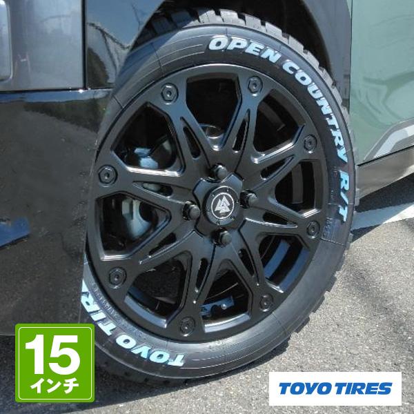 【新品】 タフト デリカミニ ハスラー タイヤホイールセット トーヨー オープンカントリーRT 16...