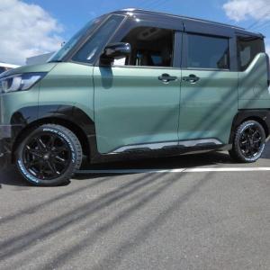 中古アルミ15X4.5　レアマイスターLMG　ハスラー、タフト、デリカミニ等 中古アルミ15X4.5レアマイスターLMGハスラー、タフト、デリカミニ等