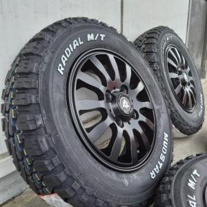 新品 軽トラ 軽バン サマータイヤ ホイール4本セット 145/80R12 MUDSTAR RADIAL MT 80/78N MUD-Xii 12インチ｜wat