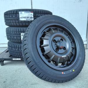 スタッドレスタイヤ ホイールセット 155/65R14 軽自動車 ヨコハマタイヤ アイスガード IG52 新品 4本セット 14インチ Noel ノエル｜wat