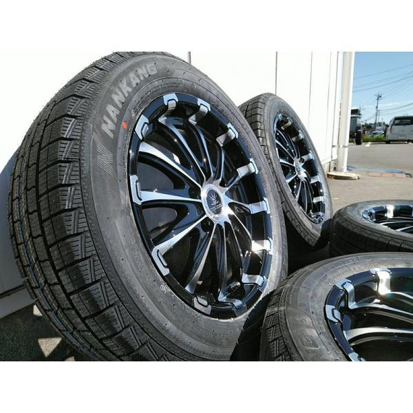 新品 スタッドレス 215/60R17 NANKANG SNC-1 車検対応 冬タイヤ ホイールセッ...