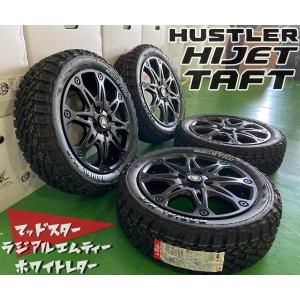 MUDSTAR 軽トラ 軽バン ハイゼット ジャンボ タイヤホイール 15インチ