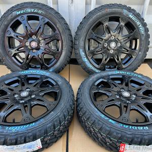 美品!軽バン軽トラ! ハスラータフト!15インチ オープンカントリーRT ホイール4本セット OPEN COUNTRY デリカミニ ハスラー タフト ウェイク 4本セット サマー