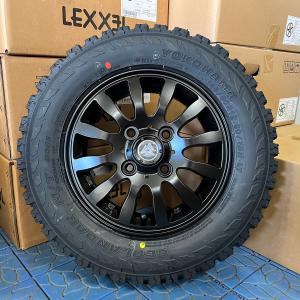 ハイゼット アクティ アトレークリッパー キャリイ 145/80R12 80/78N LT 12インチ タイヤホイールセット ヨコハマ ジオランダー MT｜wat