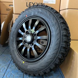 ハイゼット アクティ アトレークリッパー キャリイ 145/80R12 80/78N LT 12インチ タイヤホイールセット ヨコハマ ジオランダー MT｜wat