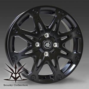 Bounty Collection 新品 アルミホイール MUD-X マッドエックス マットブラック 15インチ  15×5.0 +45 100-4H 1本より｜wat