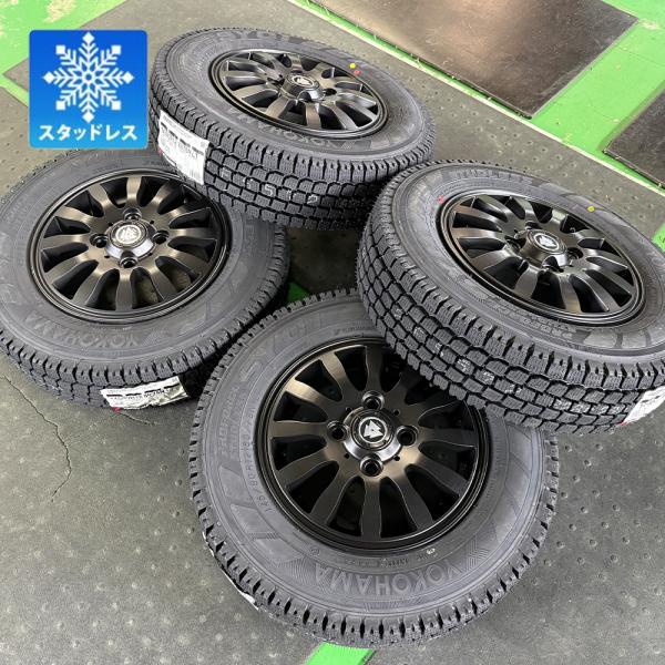 【新品4本】スタッドレス ハイゼット アトレー エヴリー キャリー エブリィ ヨコハマ SY01 1...