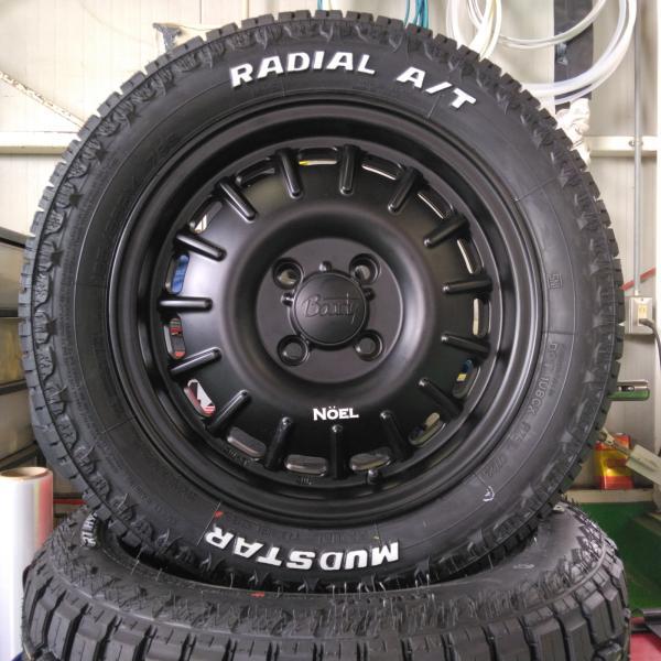 ハスラー デリカミニ 15インチタイヤホイールセット 165/60R15 マッドスター ラジアル A...