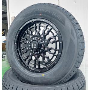 即納 ランクル300 ランドクルーザー LX600 スタッドレスタイヤホイールセット 18インチ DUNLOP SJ8+ 265/60R18｜wat