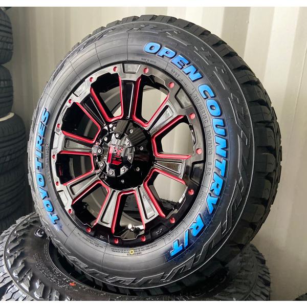 デリカD5 ホイール タイヤセット 16インチ トーヨーオープンカントリーRT 225/70R16 ...