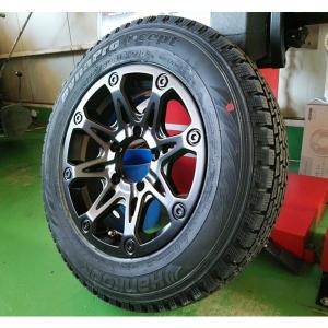 16インチ 175 80 ホイールとスタッドレスセット　ジムニー 175/80R16 選べるスタッドレスセット <br> オールドスタイル