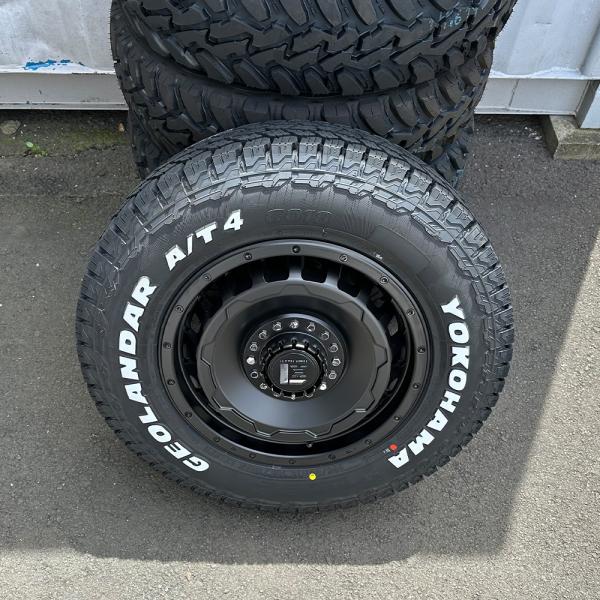 新品 4本セット ジムニー JB23 JB64 ヨコハマ ジオランダー AT4 185/85R16 ...